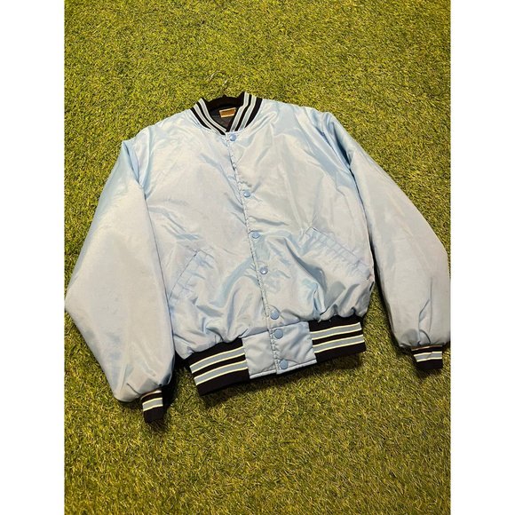 Vintage 80s 90s baby blue western Washington Howe varsity - Picture 4 of 9